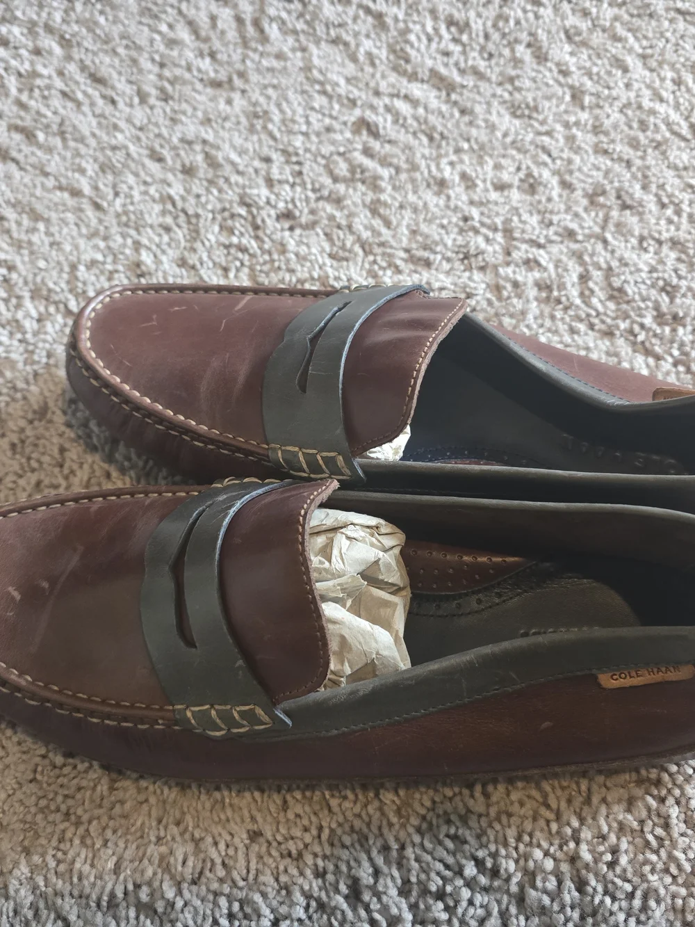 Cole Haan men leather